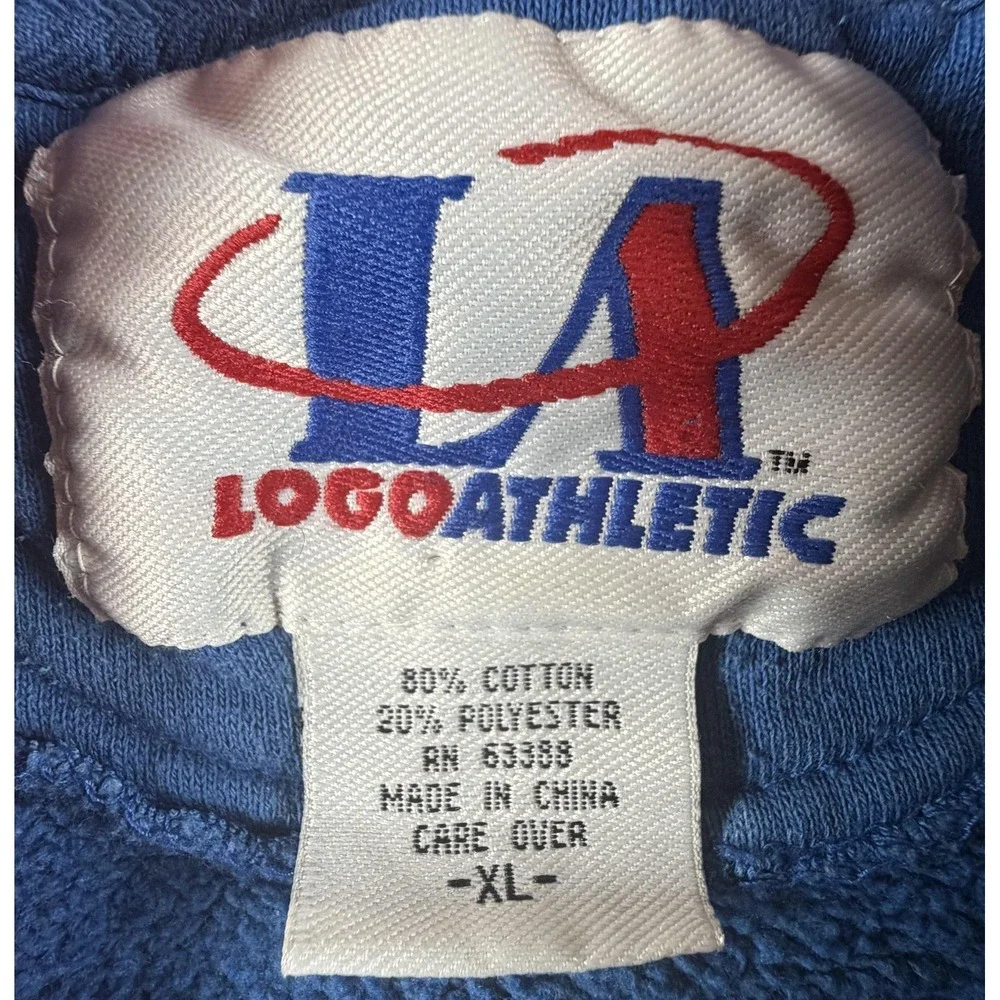 Vintage New York Giants Sweatshirt Mens XL Blue NFL Football Logo Athletic 90s - Picture 7 of 11